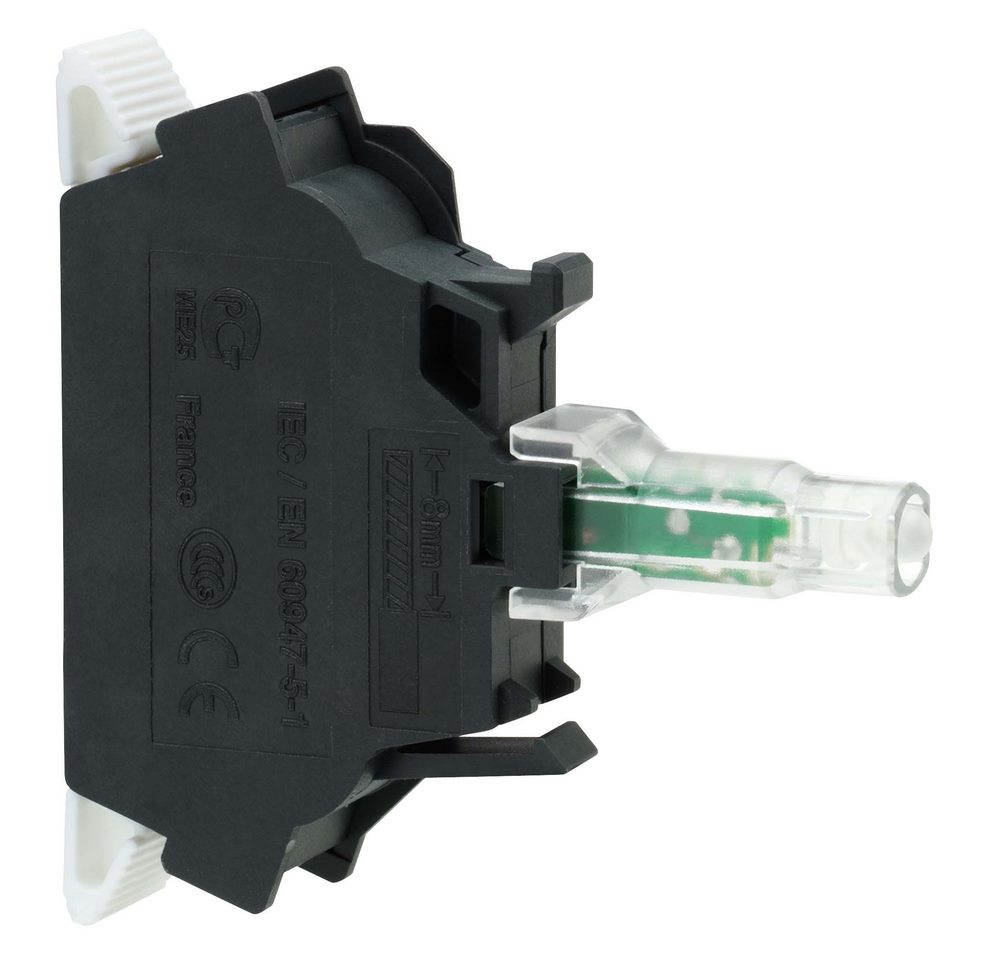 Блок сигнальный светодиодный красный 220В винт Schneider Electric ZBVM4