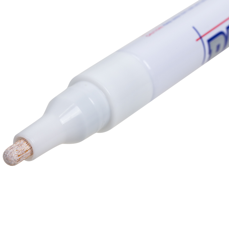 Маркер-краска MunHwa 2 мм, белая, нитрооснова REXANT 08-7405