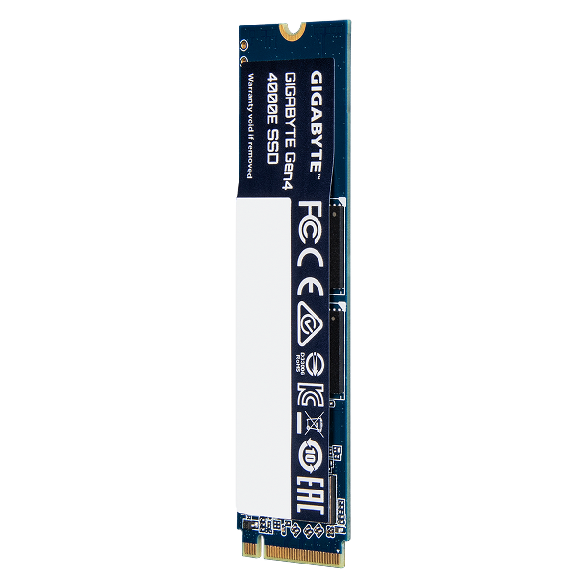 Накопитель SSD M.2 2280 500GB Gen4 4000E, PCIe 4.0x4, NVMe 1.4, 3600/3000 Мб/с GIGABYTE G440E500G 169760
