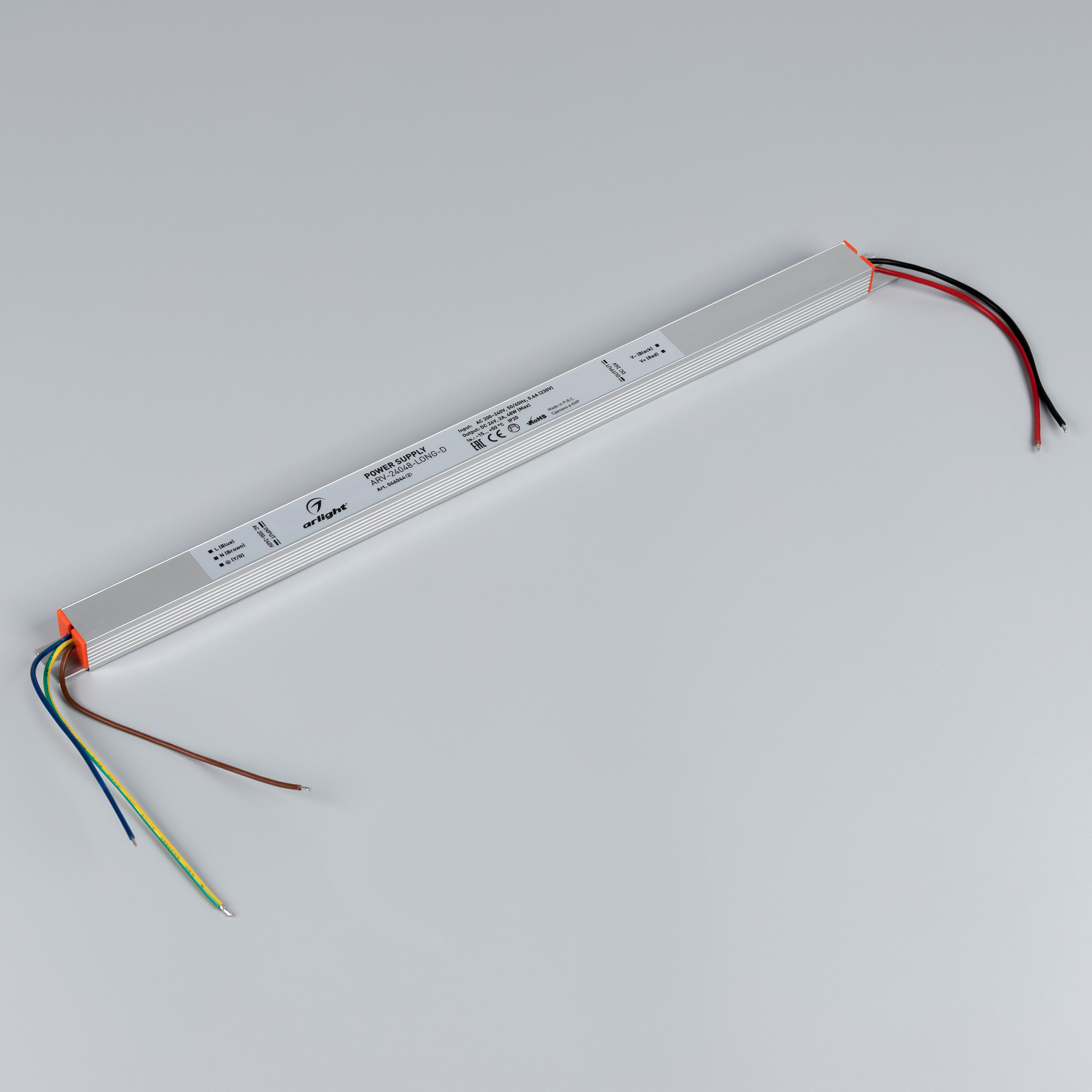 Блок питания ARV-DR150-24 (24V, 6.25A, 150W) (, IP20 DIN-рейка) Arlight 035700