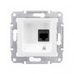 Sedna Розетка компьютерная RJ45 категория 5e в рамку белая Schneider Electric SDN4300121