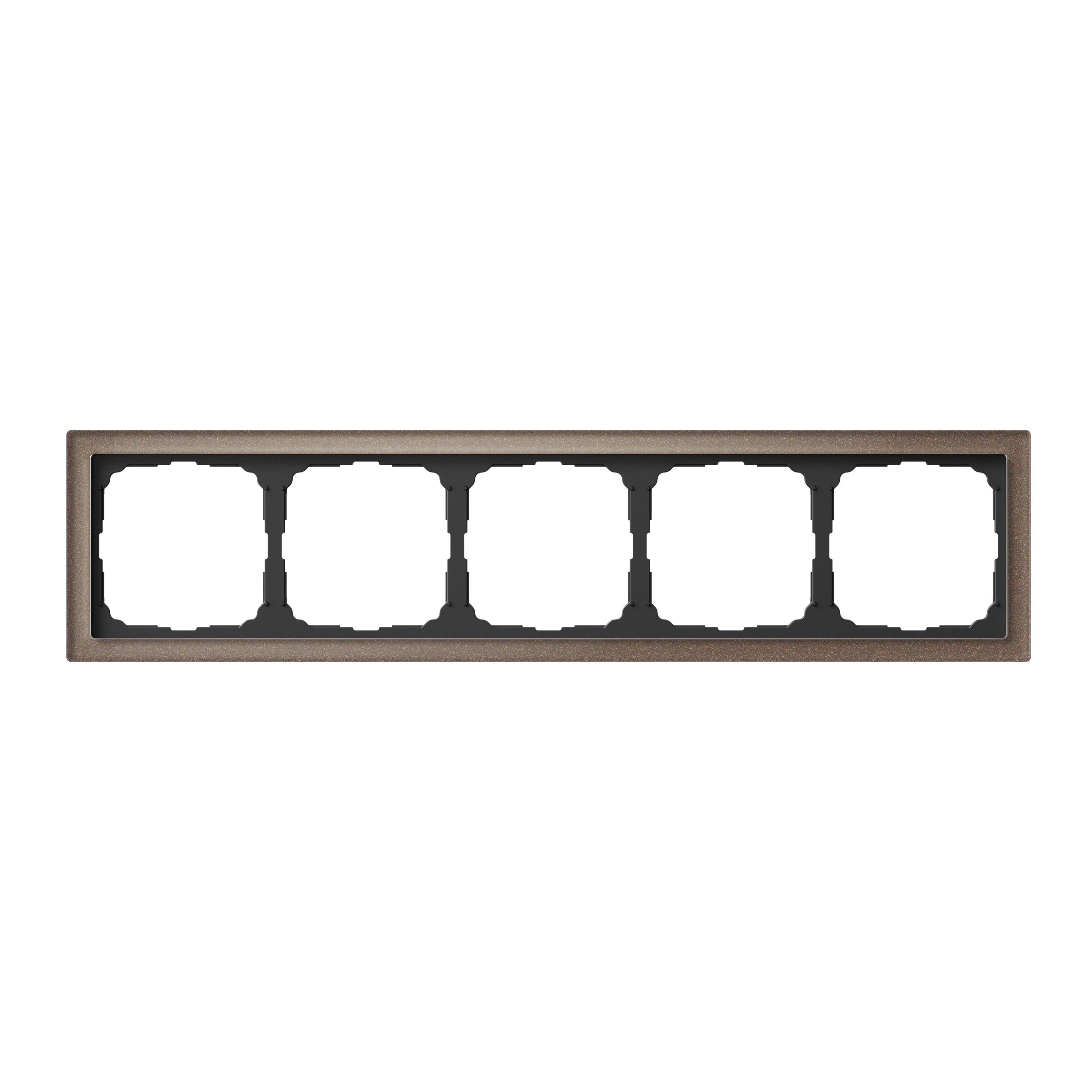 ARTGALLERY PURE 5-постовая РАМКА, ОРГАНИЧЕСКОЕ СТЕКЛО МОККО Systeme Electric GAL320605