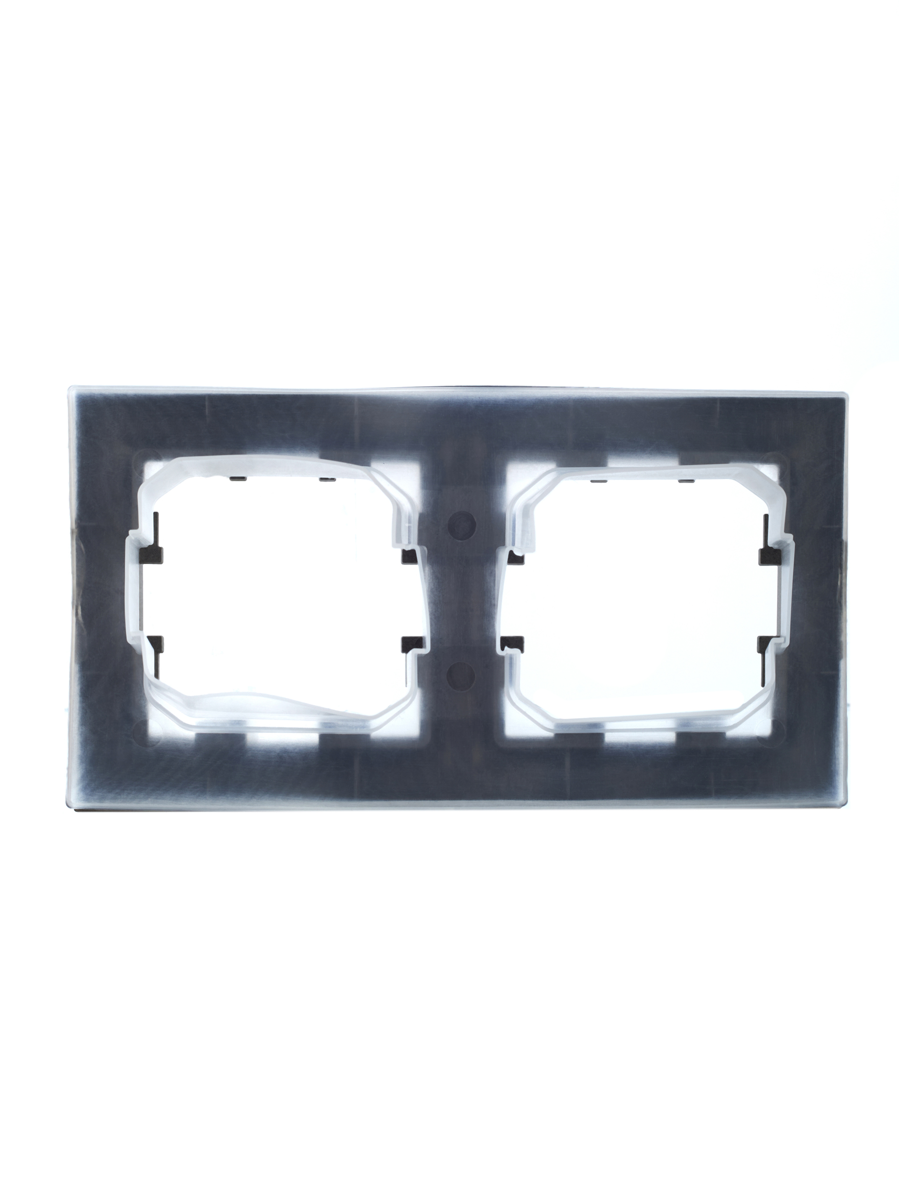 BRITE Рамка 2 поста IP44 РУ-2-БрШ-44 шампань IEK BR-M22-44-K37