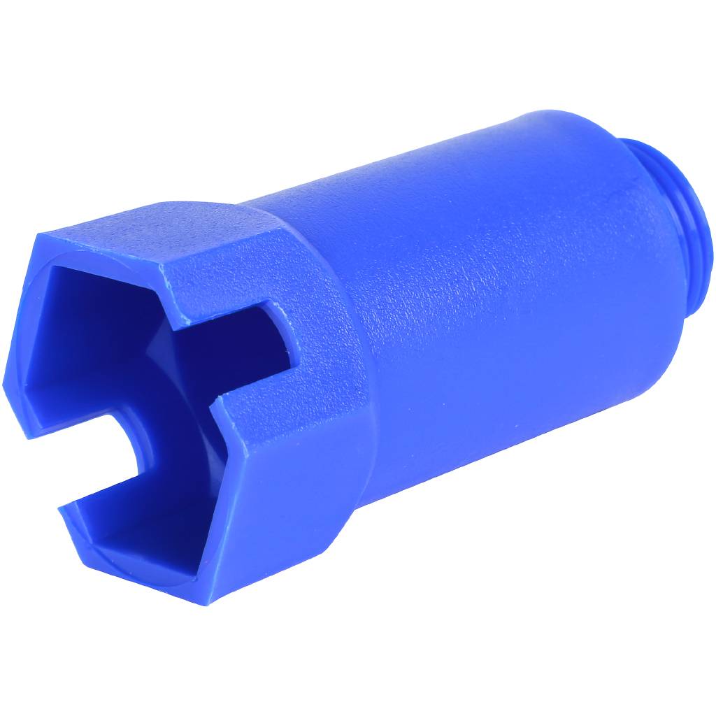 Пробка напорная Н 1/2' удлиненная пластиковая     синяя STOUT SFA-0035-100012 RG008UIT08BSHU