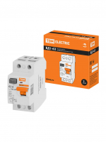 Устройство защитного отключения ВД1-63 двухполюсное 63А 100мА TDM ELECTRIC SQ0203-0017
