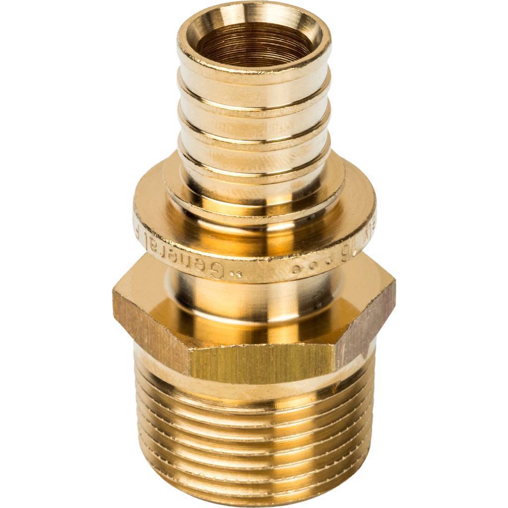 Переходник 20х3/4'НР с наружной резьбой, аксиальный, латунь STOUT SFA-0001-002034 RG008P0TP471S5