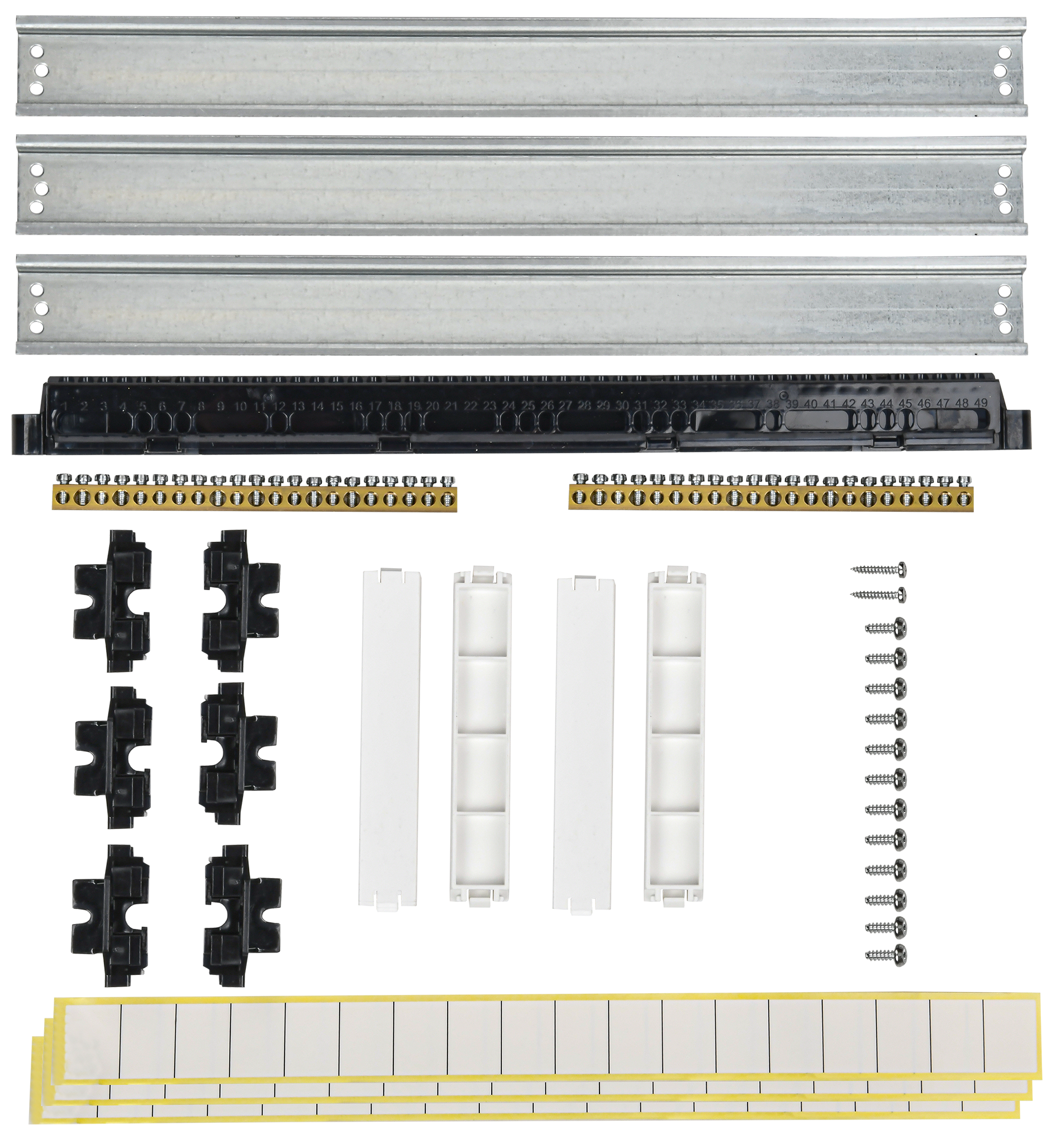 TEKFOR Корпус пластиковый встраиваемый ЩРВ-П-54 IP41 белая дверь IEK TF5-KP13-V-54-41-K01-K01