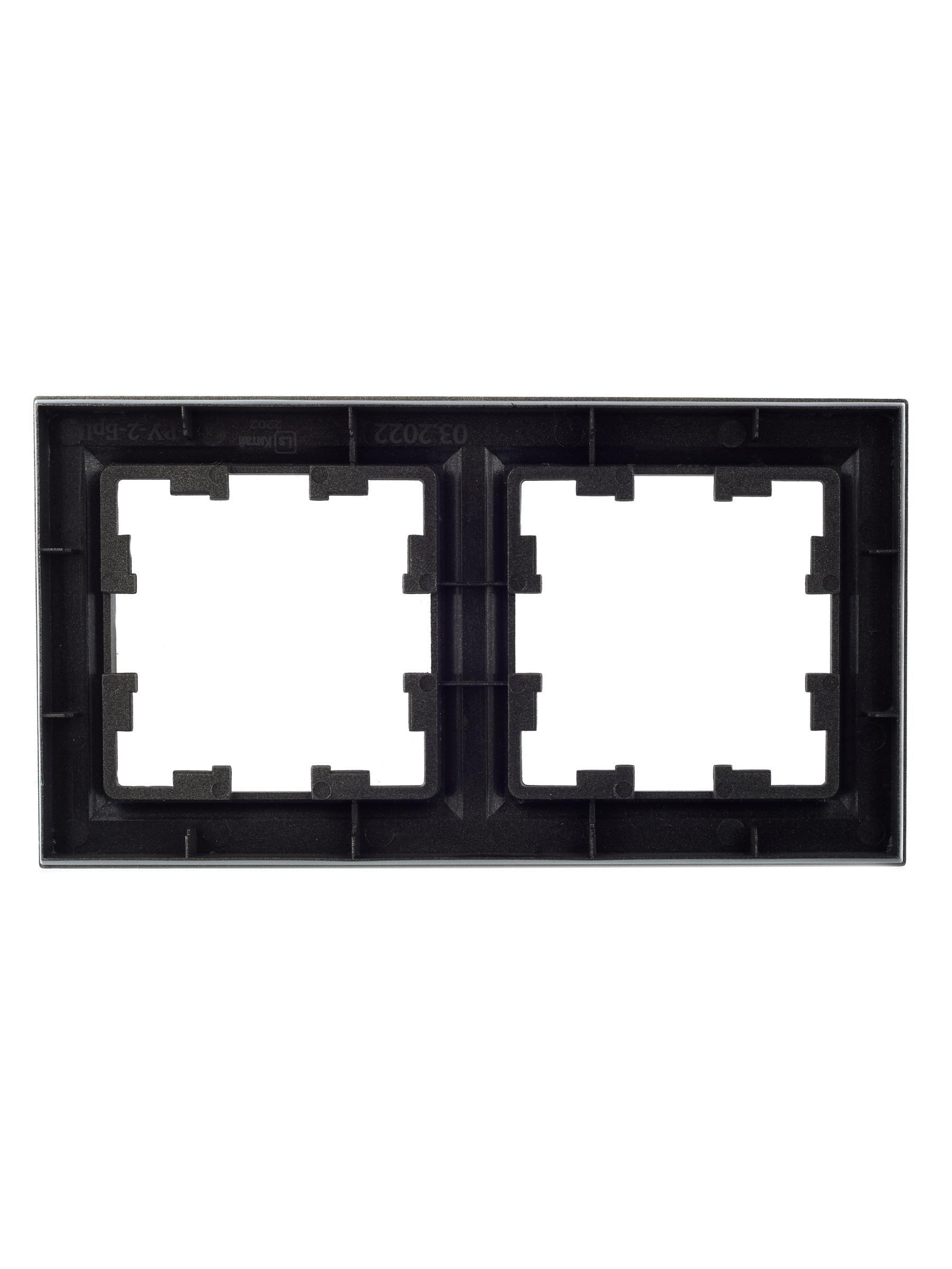 BRITE Рамка 2 поста РУ-2-БрШ шампань IEK BR-M22-K37