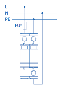 Устройство защиты от импульсных перенапряжений РИФ-Э-II 275/20 (1+1) СТРИМЕР 122001