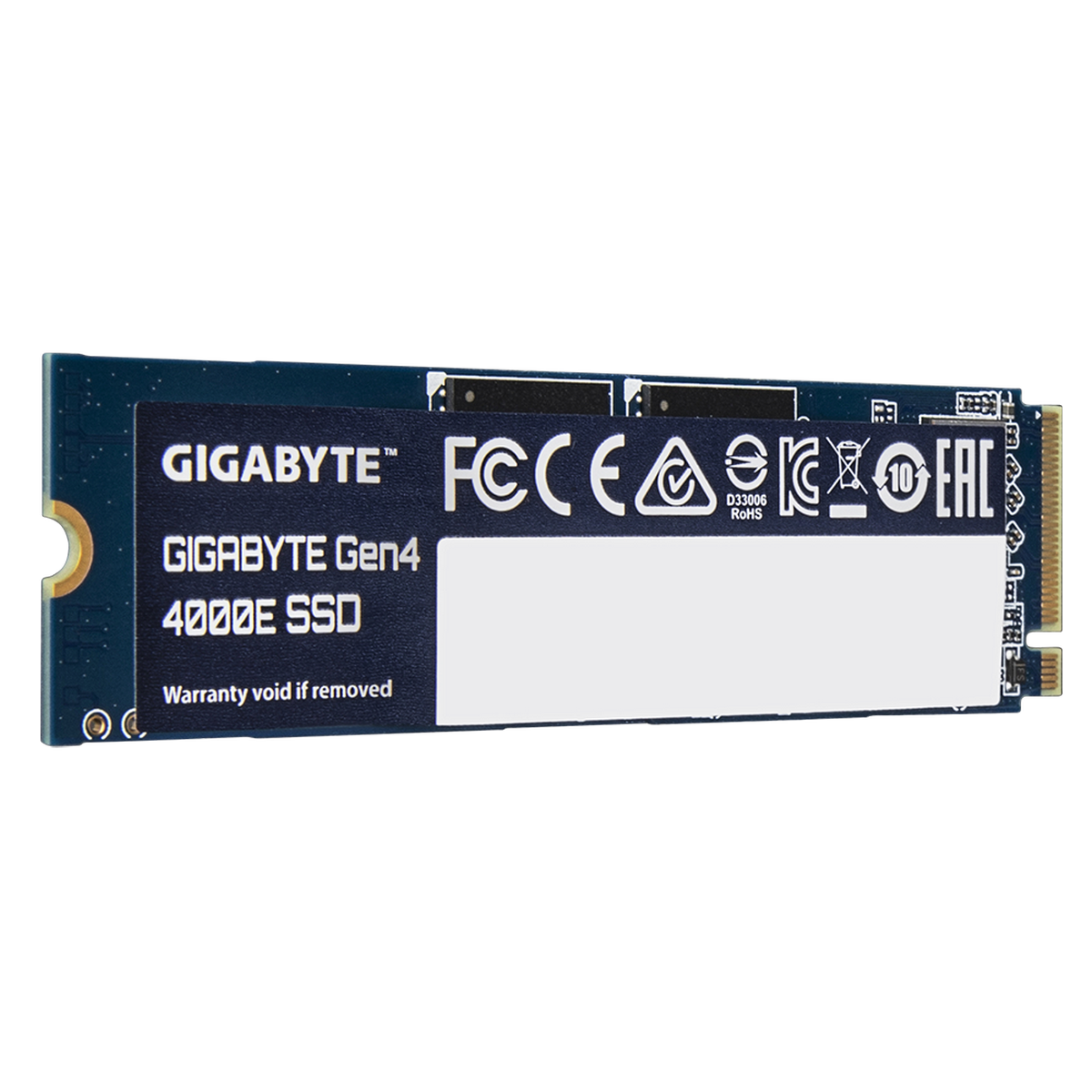Накопитель SSD M.2 2280 500GB Gen4 4000E, PCIe 4.0x4, NVMe 1.4, 3600/3000 Мб/с GIGABYTE G440E500G 169760
