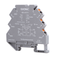 Преобразователь сигнала DSI, 6,2 мм 1 вход 4…20 мА, 1 выход 4…20 мА DKC DSI-S-A1111