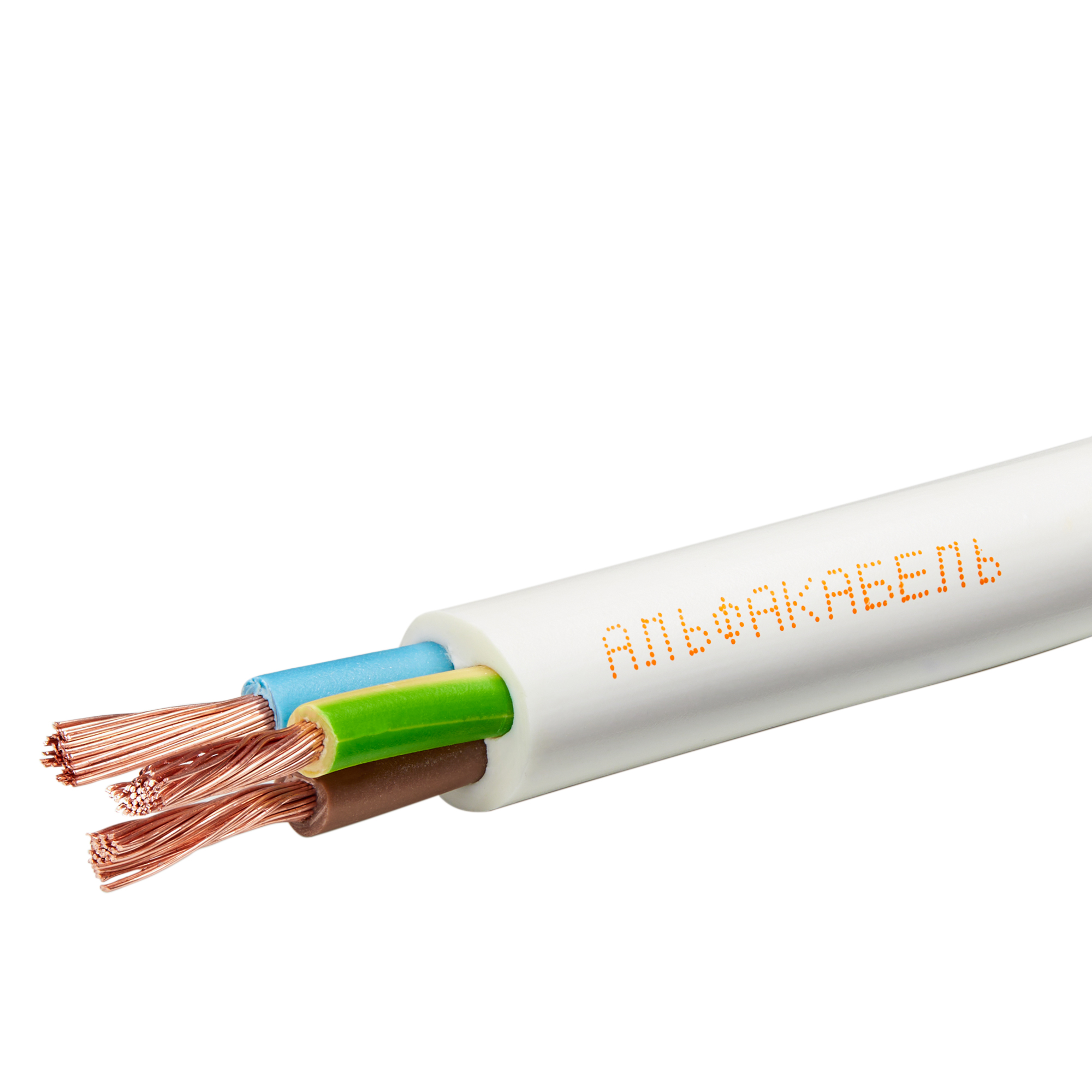 Провод ПВСнг(А)-LS 3х0.75 ТРТС АЛЬФАКАБЕЛЬ 12857