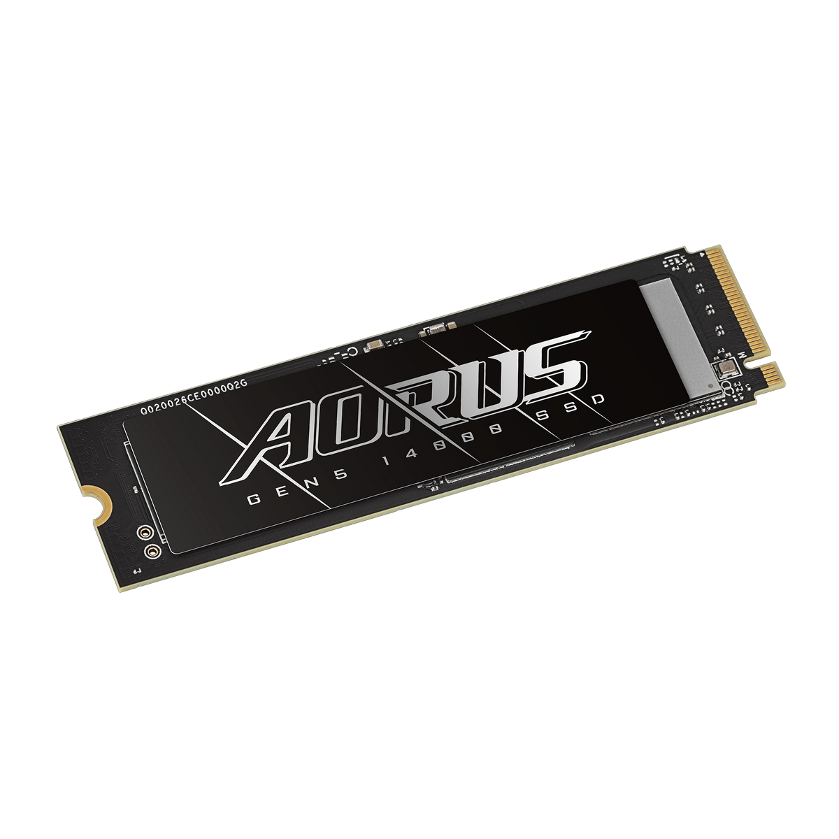 Накопитель SSD M.2 2280 1TB AORUS Gen5 14000 AG514K, PCIe 5.0 x4, 3D TLC NAND, 14000/6850 Мб/с GIGABYTE AG514K1TB 184678