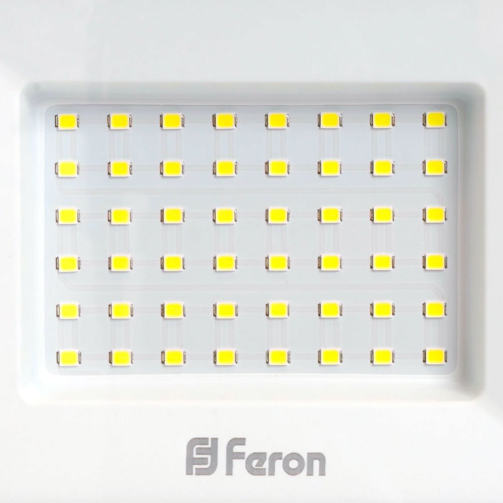 Прожектор светодиодный ДО-50w 4000К 4000Лм IP65 черный FERON LL-921 29497