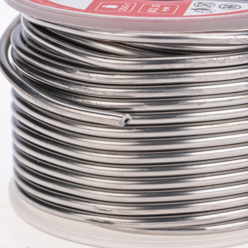 Припой с канифолью, 250 г, 2.0 мм, (олово 60%, свинец 40%) REXANT 09-3323