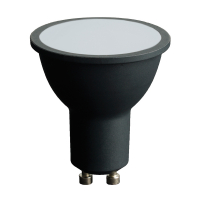 Лампа светодиодная LED 8вт 230в GU10 белый черный корпус Feron.PRO FERON LB-1608 48959