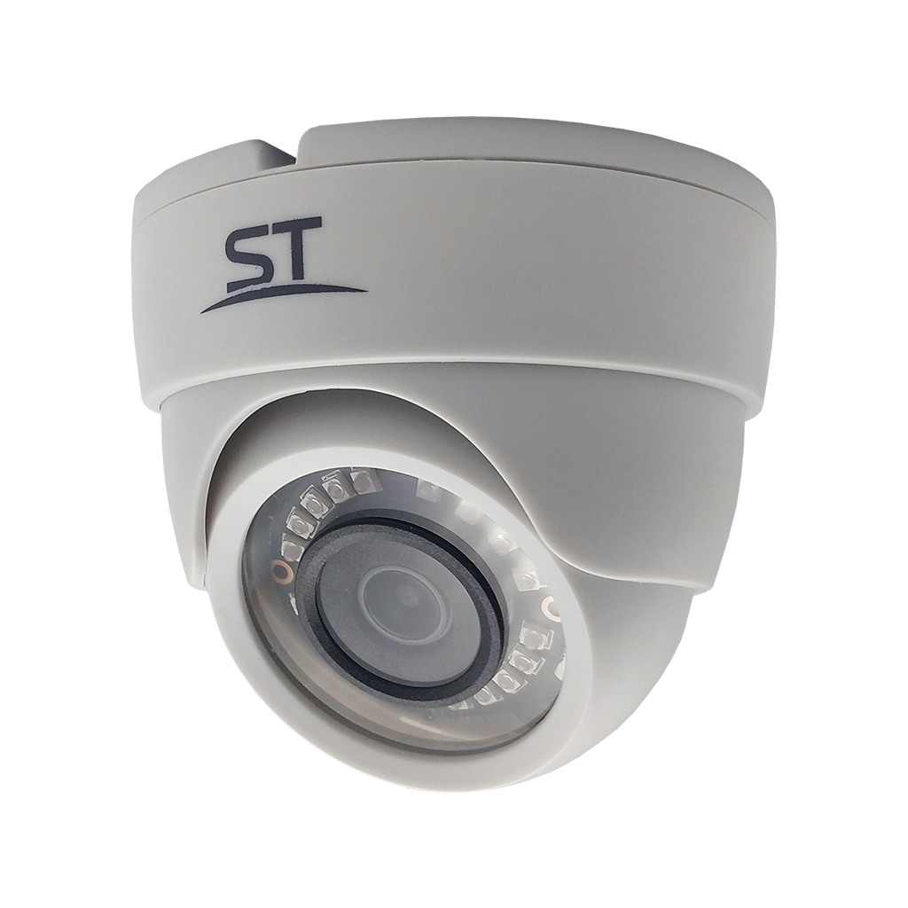Видеокамера аналоговая 2Мп купольная IP54 ИК-20м (2.8мм) Space Technology ST-2004 00-00093653