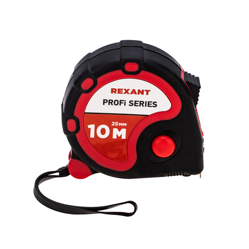 Рулетка измерительная прорезиненный корпус , 10 м х 25 мм, REXANT 12-9007