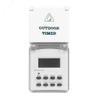 Розетка с таймером (недельная) электронная IP44 16А 3500W FERON ТМ23 23206