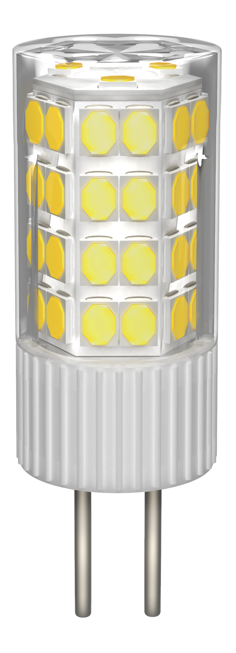 Лампа светодиодная CORN капсула 5Вт 230В 4000К керамика G4 IEK LLE-CORN-5-230-40-G4