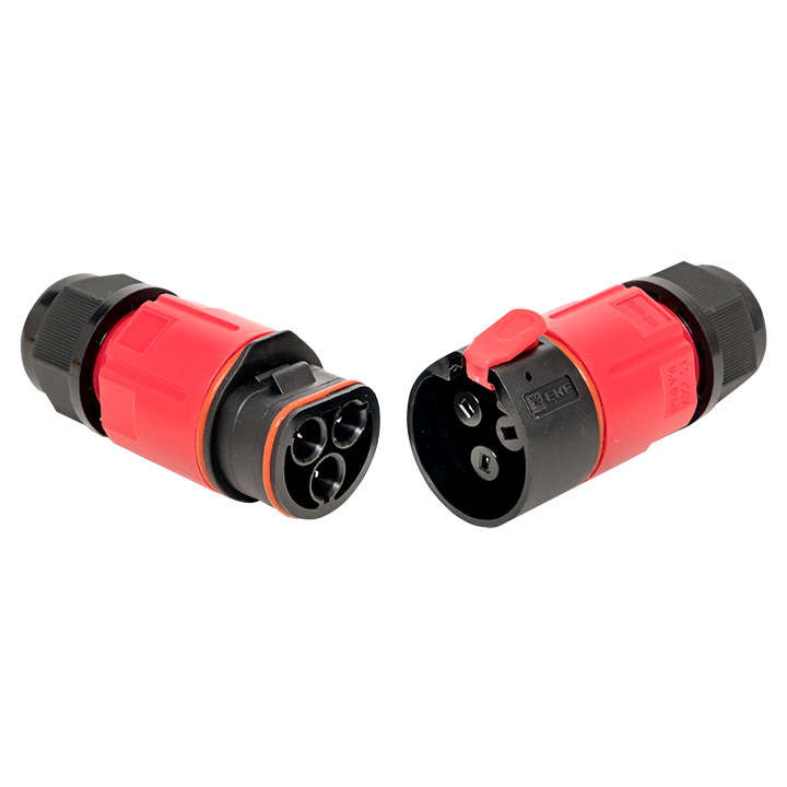 Кабельный коннектор I-образный разъемный (СМК 3PIN) IP68 FreeTools EKF PROxima cct-smk3