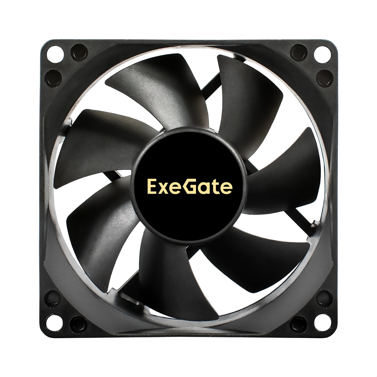 Вентилятор для корпуса 24В DC, 80x80x25 мм, 3pin, 2900RPM, 30dBA, двойной шарикоподшипник ExeGate EX297084RUS