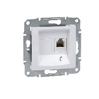 Sedna Розетка телефонная RJ11 в рамку белая Schneider Electric SDN4101121