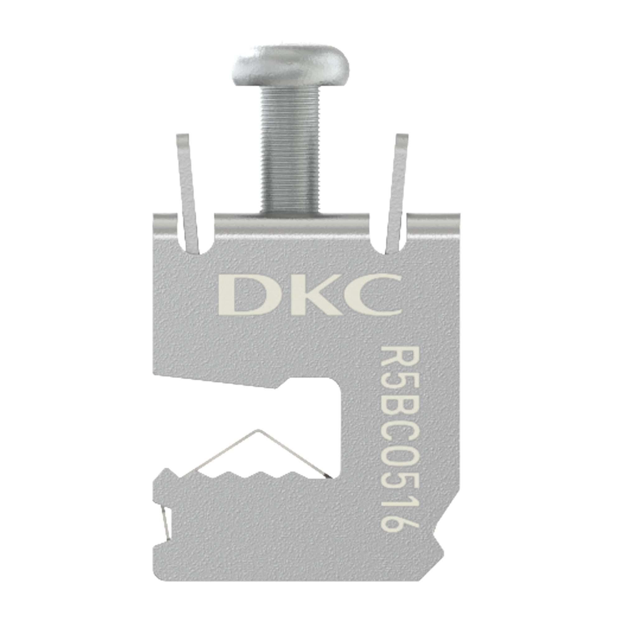 Клемма шинная для кабеля сечение шины 5 мм кабель 1.5-16 мм DKC R5BC0516