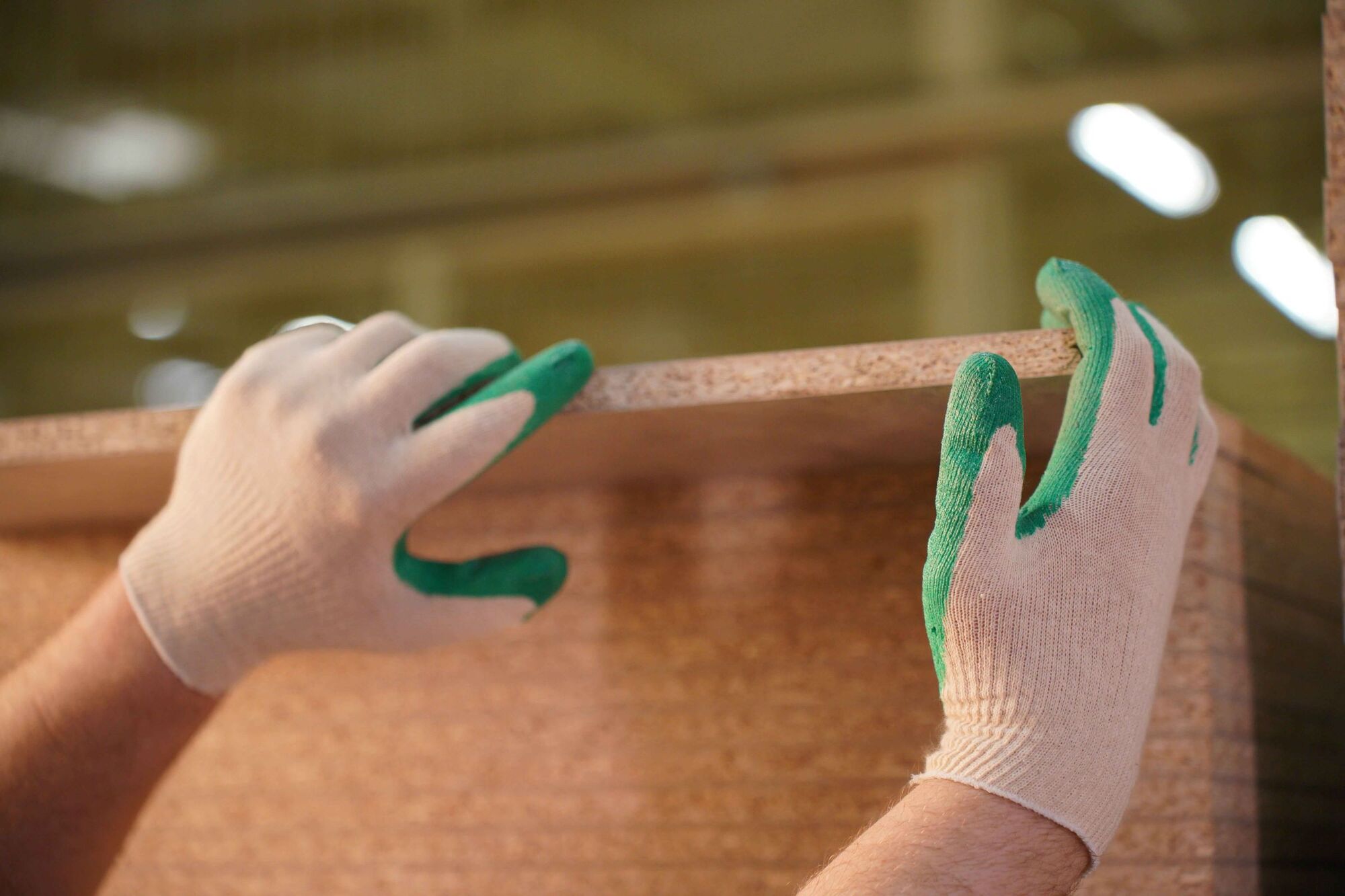 Перчатки трикотажные хб с одинарным латексным покрытием ВоркГрип АМ_ct24l1