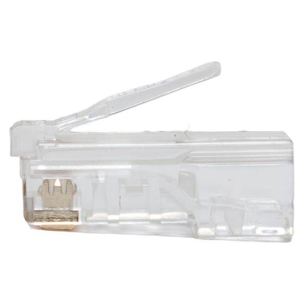 Коннектор RJ-45 TERACOM PRO неэкранированный 8P8C 30мкд Cat.5E универсальный (упак.10шт) EKF TRP-PLUG-5EUTP-10