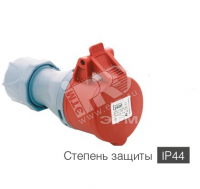 Разъем 3P+N+E 5x16 380-415V Tplast 31.05.304.1600