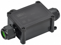 Коробка распределительная герметичная WTP-411 3 ввода IP68 IEK UWB20-T-450-40-03-68