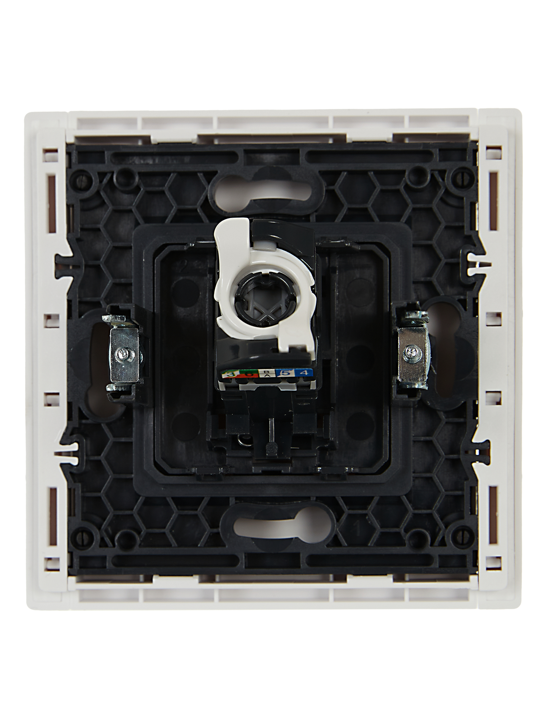 FORTE&PIANO Розетка компьютерная RJ45 кат.5E FP232 белый IEK FP-K10-1-K01