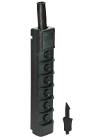 Пост кнопочный ПКТ-60 У2 6.3А IP30 вверх/вниз/влево/вправо/вперед/назад с ключом защиты Электротехник ET561371