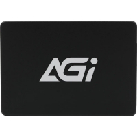 Накопитель SSD 2.5'', 512 ГБ, AI238, SATA III, QLC, 530/510 МБ/с, TBW 300 AGI AGI500GIMAI238-CB 210635
