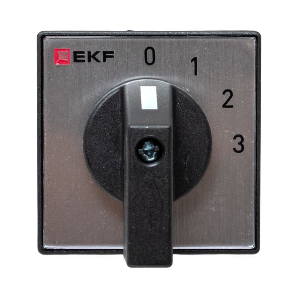Переключатель кулачковый ПК-1-121 10А 1P '0-1-2-3' EKF pk-1-121-10
