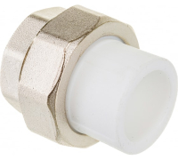 Муфта разъемная 32 х 1 1/4' ВР полипропиленовая PPR белая Valfex 10155132