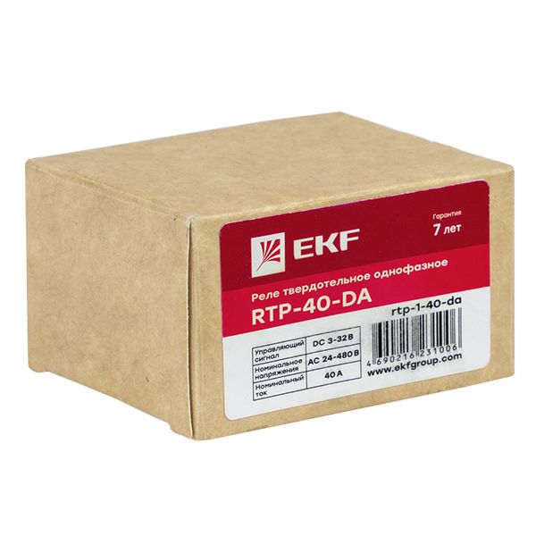 Реле твердотельное однофазное RTP-40-DA EKF rtp-1-40-da