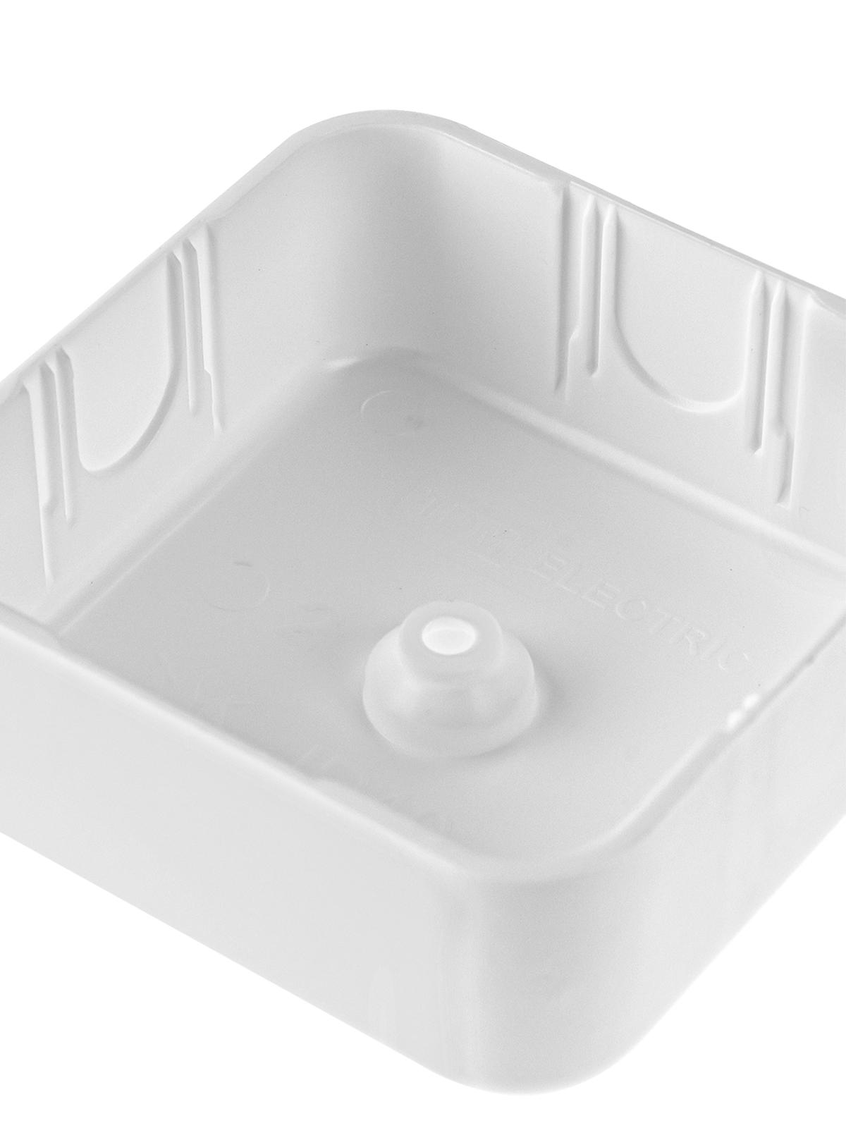 Коробка распаячная КР 50х50х20 ОП белая IP40 TDM ELECTRIC SQ1401-0201