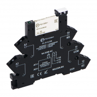 Интерфейсный модуль реле, 1 перекидной контакт 6А 230В AC/DC пружинные зажимы Релеон RM161023000