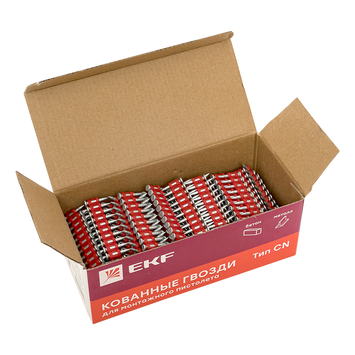 Гвозди кованные для монтажного пистолета Bullet Type 22 мм (упак. - 1000 шт.) Expert EKF cpn-3022bp