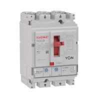 Выключатель автоматический в литом корпусе YON MD250L-TM016 3P 16А 25kA Ir 0.7...1xIn DKC