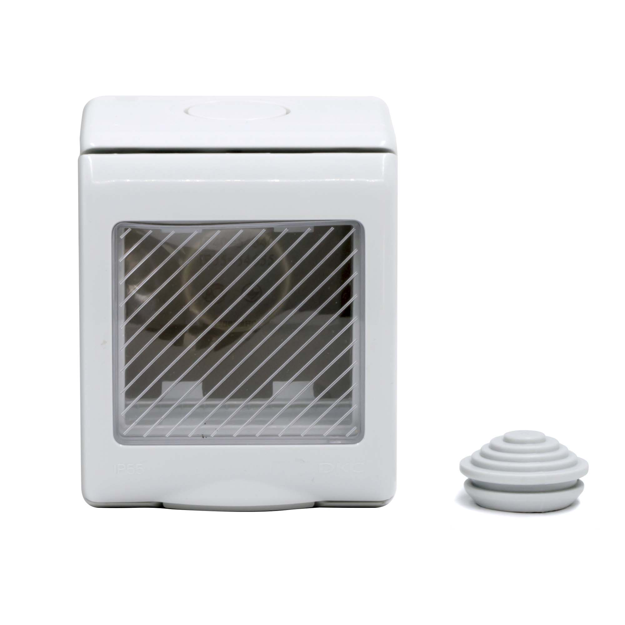 VIVA Коробка модульная настенная для электроустановочных изделий IP55 2 модуля DKC 54655