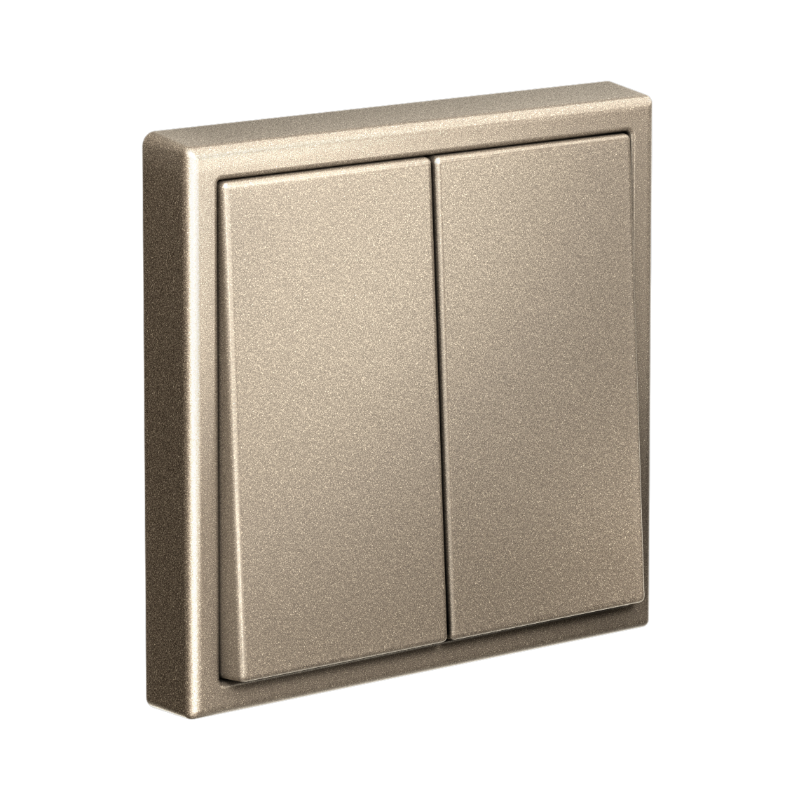 ARTGALLERY 2-клавишный ВЫКЛЮЧАТЕЛЬ, 10АХ, механизм, быстрозажимные клеммы, ШАМПАНЬ Systeme Electric GAL000551S