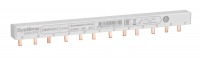 City9 Set Шина гребенчатая 3P (L1L2L3) шаг 18мм 12 модулей 63А Systeme Electric C9XPH312