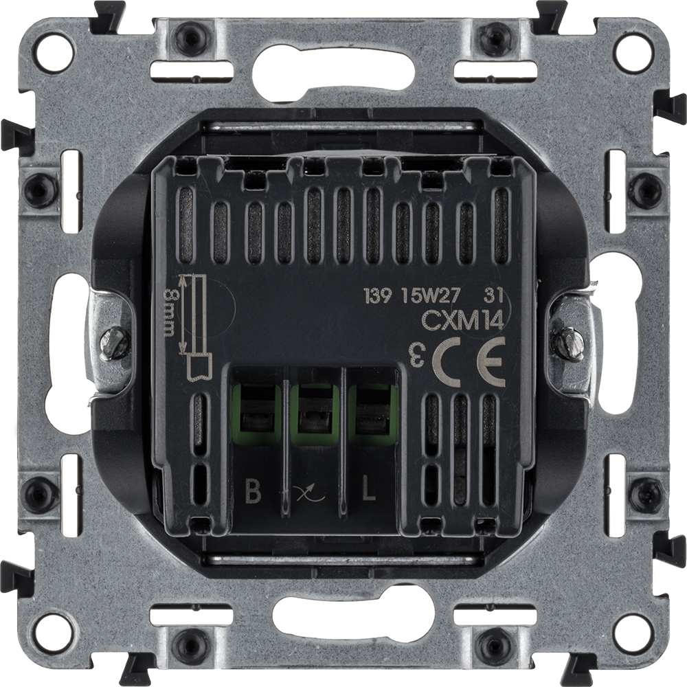 Valena ALLURE Светорегулятор кнопочный универсальный 400Вт без нейтрали С лицевой панелью Белый Legrand/Daccord 752762