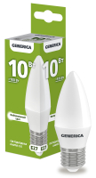 Лампа светодиодная C35 свеча 10Вт 230В 4000К E27 GENERICA IEK LL-C35-10-230-40-E27-G