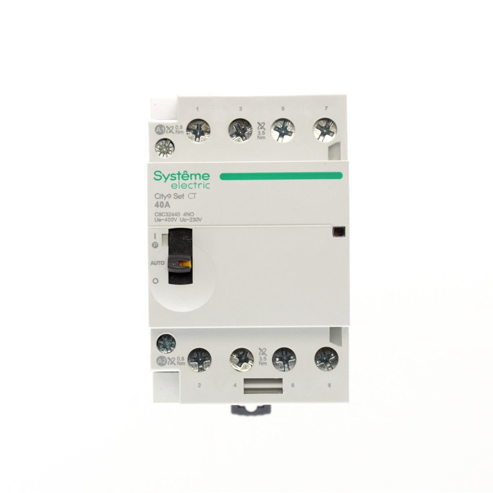 Контактор 4P 4НО 40A AC 400В-230В City9 Set Systeme Electric C9C32440