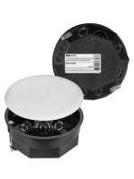 Распаячная коробка СП D103х50мм крышка метал. лапки IP20 инд. штрихкод TDM TDM ELECTRIC SQ1403-0907