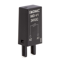 Модуль защиты, варистор, 24V AC/DC DKC IMD-V1
